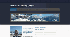 Desktop Screenshot of montanabankinglawyer.com